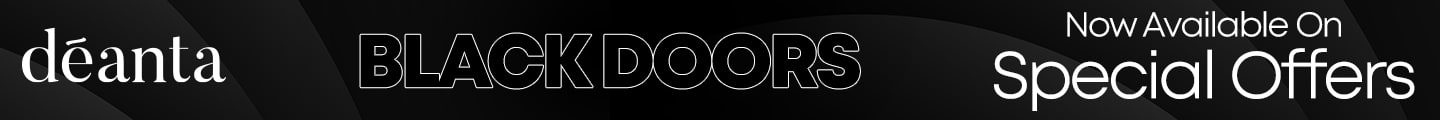 Deanta Black Doors on Special Offers