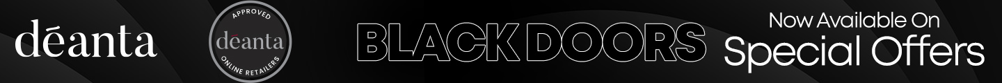 Deanta Black Doors on Special Offers